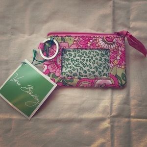 Vera Bradley keychain cardholder